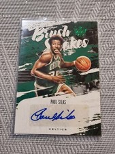 2019-20 Court Kings Basketball Brush Stroke Jade /25 Paul Silas #BR-PSI
