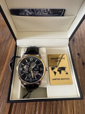 Martin Line Herrenuhr S.Steel CAL 3668 Automatic P.
