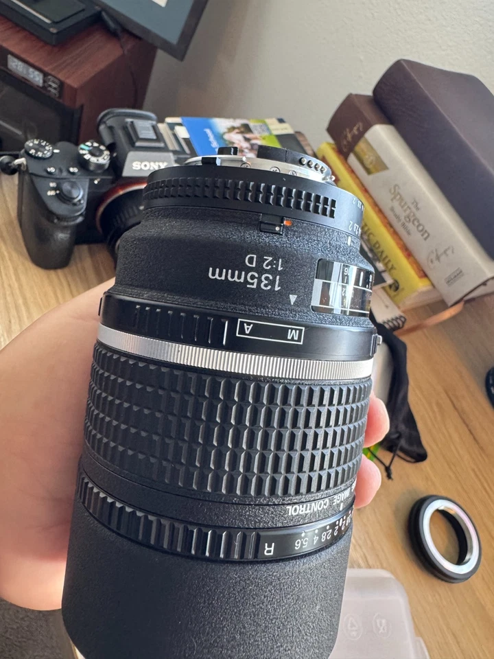 Nikon NIKKOR 135mm f/2 RF D AF A/M DC Lens - Image 3 of 4