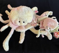 Ty Original Beanie Buddy Goochy The Jellyfish And Goochy Beanie Baby