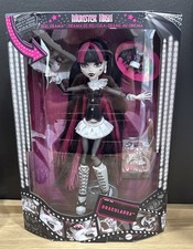 Monster High Reel Drama Draculaura Black and White Doll 2025 Mattel New Toy READ