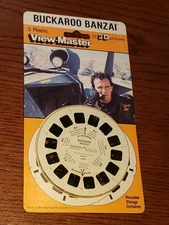 Vintage Rare "Buckaroo Banzai" View-Master 3D NEW SEALED Blaster Pack #4056
