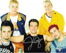 * JC CHASEZ * signed 8x10 photo * NSYNC * COA *