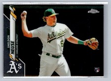 2020 Topps Chrome #61 Sheldon Neuse ROOKIE Oakland A's