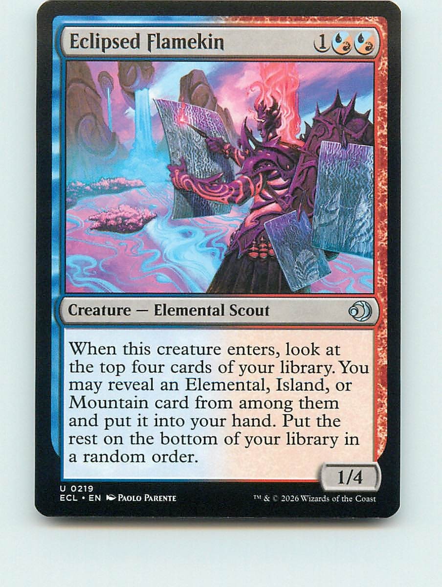 Eclipsed Flamekin - U219 - MTG - Lorwyn Eclipsed (ECL)