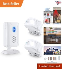 Expandable Wireless Motion Sensor Alarm - Perfect for Home & Business Security