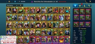 RaidShadowLegends|10 Mythic|Endgame Acc| 18M Power|454 Champ|Level 100|