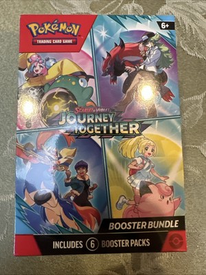 Pokemon Trading Card Journey Together Booster Bundle Scarlet & Violet 9