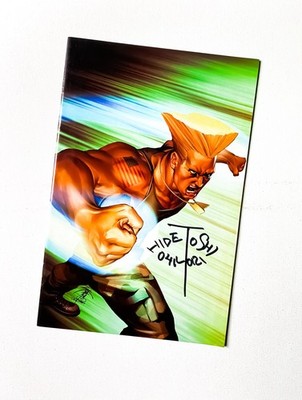 STREET FIGHTER 4 LIMITED VIRGIN POWER COVER JO CHEN 2003 SIGNED HIDETOSHI OHMORI