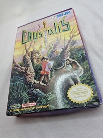 Crystalis NES With Original Box, No Manual, Authentic 1990 Great Condition