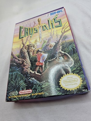 Crystalis NES Con Caja Original, Sin Manual, Auténtico 1990 Excelente Estado - Imagen 10 de 18