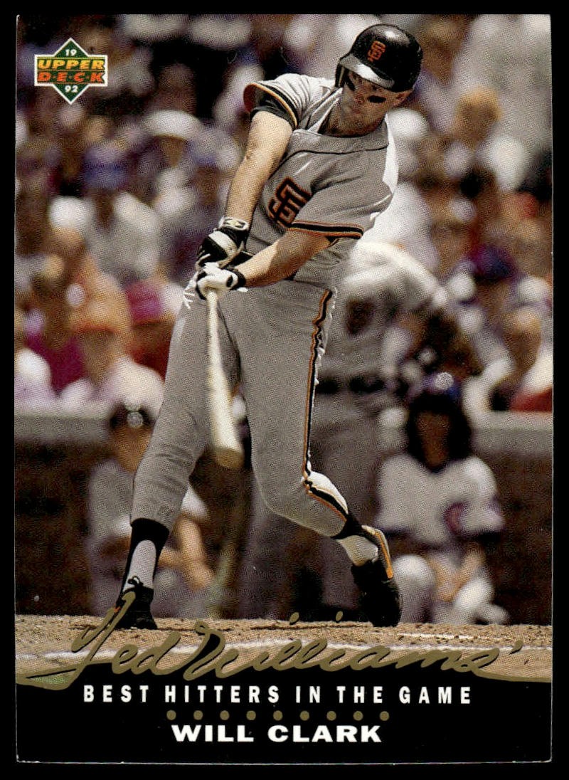 1992 Upper Deck #T4 Will Clark Ted Williams' Best