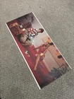 RARE Vintage Budweiser Beer Lighted Bar Sign Plastic Insert Face Sheet 24"