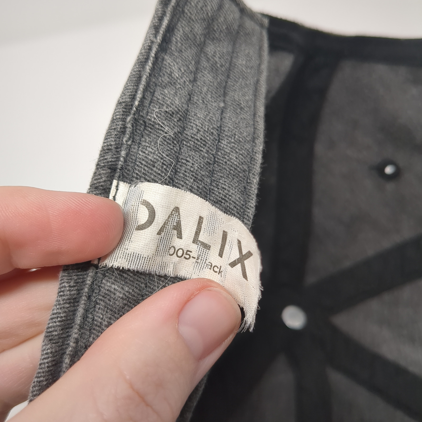 Alpha Phi Slideback Baseball Cap Gray One Size Ad… - image 8