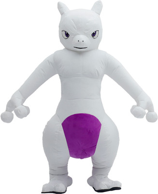 Mewtwo Inflatable Costume Plush Mascot Halloween Cosplay Party Event Outfit
