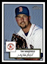2001 Topps Heritage #345 Tim Wakefield Boston Red Sox
