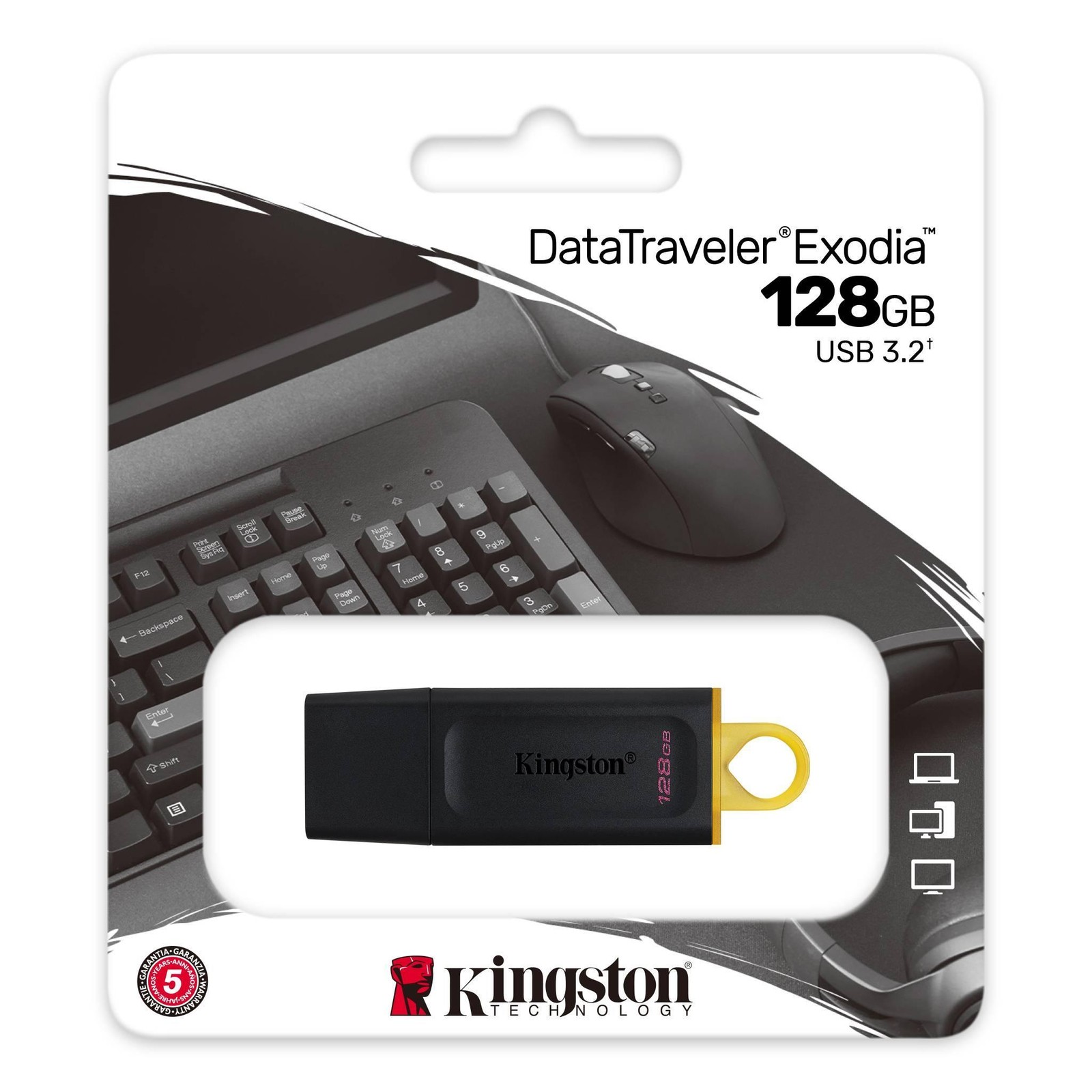 Kingston DataTraveler Exodia 128GB USB 3.2 - Imagen 8