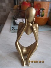 Figurine homme pensant décoration maison ornement