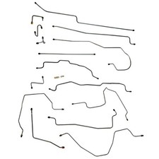 1990-94 Chevrolet Gmc K1500 Standard And Extended Cab Brake Line Kit Stainless
