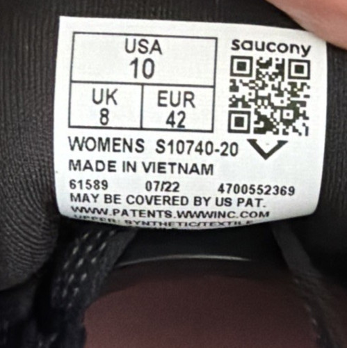 Saucony Peregrine 10 GTX Womens Shoes Size 10 Gore-tex Charcoal/Shell S10740-20 thumbnail 17