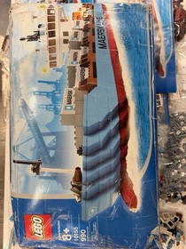 LEGO 10155 Maersk Line Container Ship Limited Edition 990pc Box + Instr