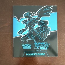 Pok mon TCG Scarlet  Violet Black Bolt Player's Guide English Paper