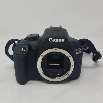 Canon EOS 2000D 24.1MP Digital SLR DSLR Camera