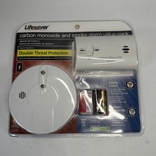 Kidde Lifesaver Smoke  Carbon Monoxide Detector Combo Voice Alarm 2 Pack Value