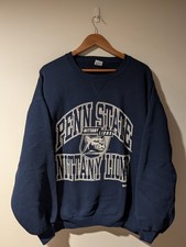 Vintage 90s Penn State Nittany Lion College Football Russell Athletic Sweatshirt