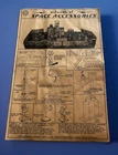 Marx Tom Corbett Original Assembly Instructions from the Space Academy Playset
