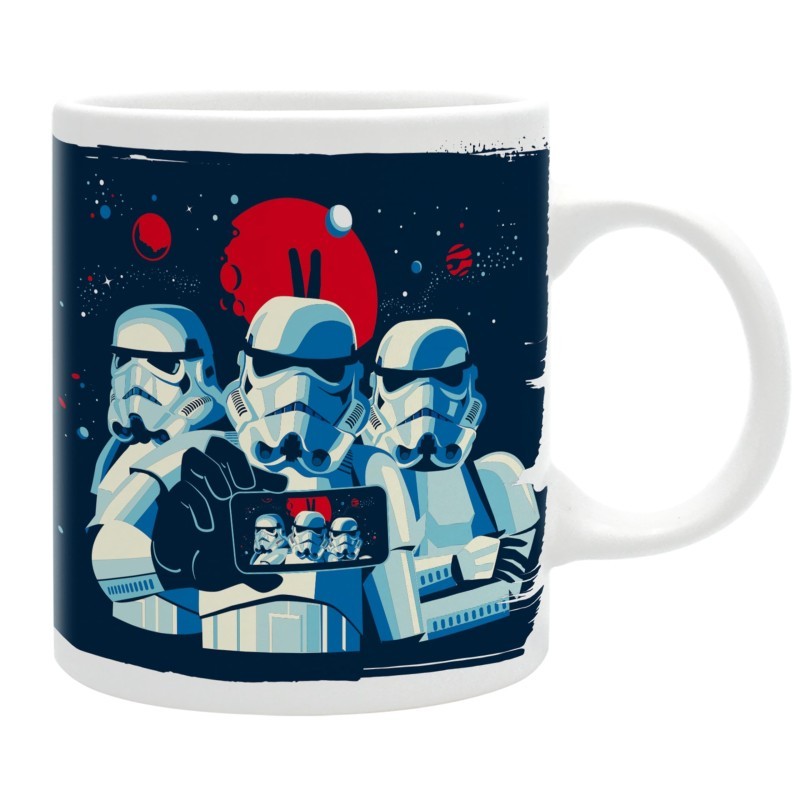 Mug Stormtrooper Selfie ABYSTYLE la tasse humoristique qui élimine la monotonie du matin