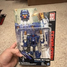 Transformers Titans Return Triggerhappy Blowpipe Decepticon Space Ship Hasbro