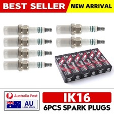 6x MODIGT IRIDIUM Spark Plugs IK16 for '03~'09 Subaru Liberty BL BP - EJ20, EJ25