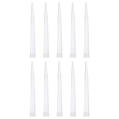 10ml Pipette Tips, 100 Pcs Plastic Autoclavable Universal, White