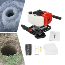 52CC Gas Powered Earth Auger Post Hole Digger Auger 2Stroke 2hp
