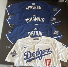 Ohtani/Yamamoto/Kershaw 2025 World Series Los Angeles Dodgers Jerseys!