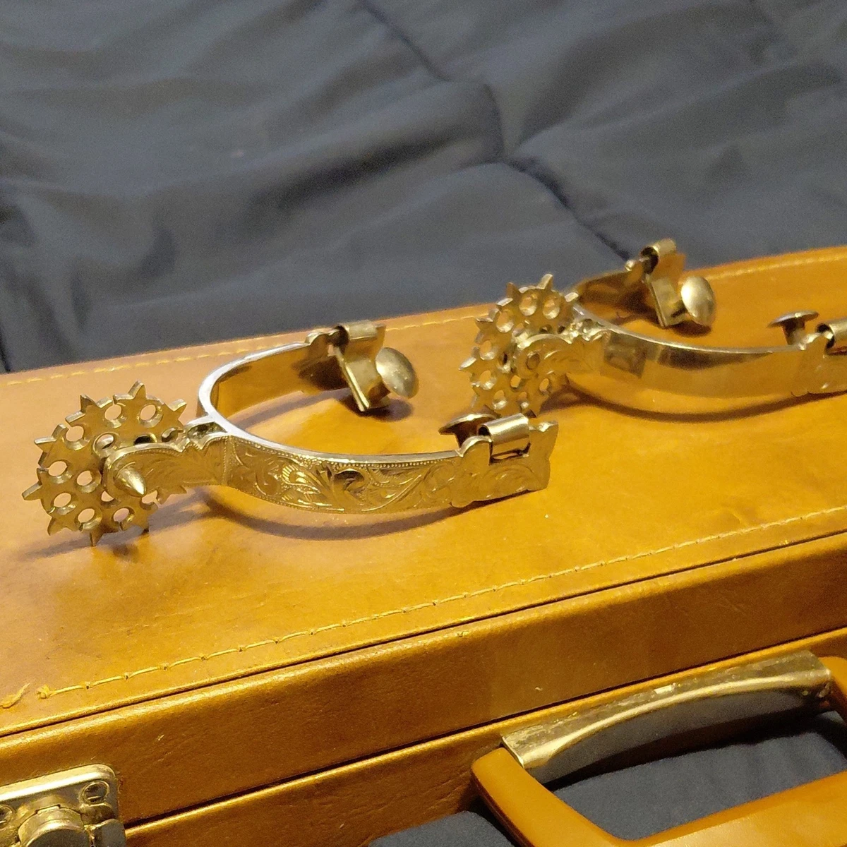 Espuelas De Plata Ley .925 Hechas A Mano