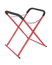 Heavy-Duty Auto Work Stand,500lbs,Folding,Adjustable Height,Rubber Feet