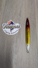 TJC250-060 Slow Pitch Jig: Copper and Gold with Glow "The Railbird 250"