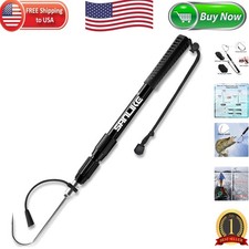 Portable Telescopic Fishing Gaff - 47.2 In, Perfect for Offshore Ice Fishing