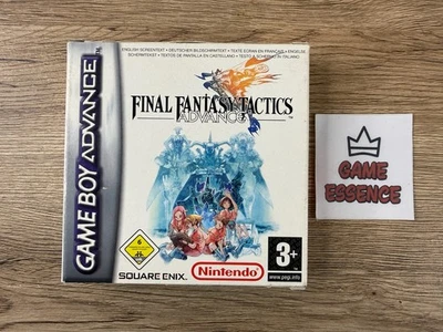 Final Fantasy Tactics Nintendo Game Boy Advance Ultra Complet PAL EU GameBoy GBA - Photo 1/4