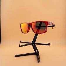 New Oakley Holbrook Polarized  PRIZM Sunglasses Smoked Red ink/Red Lens