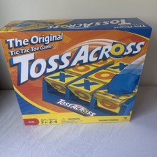 Toss Across Game, Beanbag Tic Tac Toe for 2 to 4 Players Ages 5 Years and Older