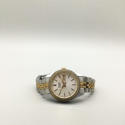 Pure Pulse Ⅱ Vintage Pulsar Womens Watch 23mm Two Tone Day Date V708-X003 New