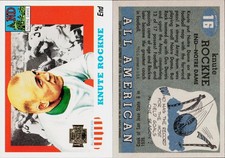 2001 Topps Archives #91 Knute Rockne