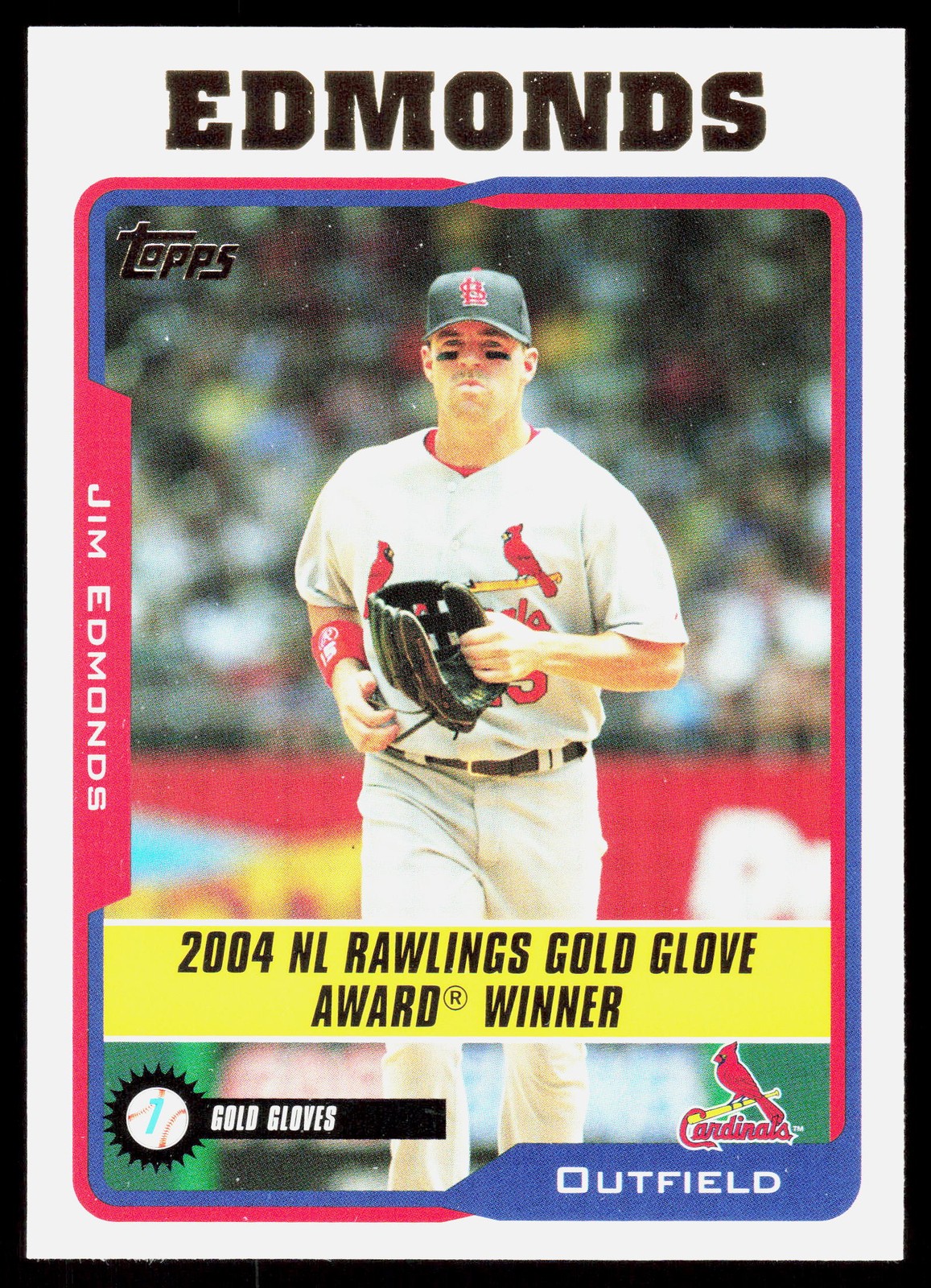2005 Topps #710 Jim Edmonds - EX