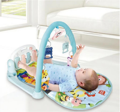 Piano Baby Spieldecke Krabbeldecke mit Musik Spielbogen Activity Matte ab Geburt