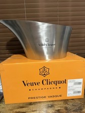 VEUVE CLICQUOT Prestige Vasque Brossee Brushed Metal - 6 LIGHTLY USED