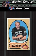 1970 Topps 85 Fred Biletnikoff Creased