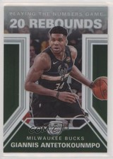2019 Panini Contenders Optic Playing the Numbers Game Giannis Antetokounmpo h0b